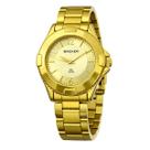 Relógio Feminino Dourado Luxo Social Elegante Dourado