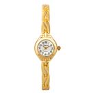 Relógio Feminino Dourado Mini Casual Quartz Pequeno De Luxo