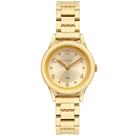 Relógio Feminino Dourado Pequeno Condor Mini Pulseira Estreita de Metal Aço Inoxidável COPC21AEBM/7D Relógio Feminino Dourado Pequeno Condor Mini Pulseira Estreita de Metal Aço Inoxidável COPC21AEBM/7D