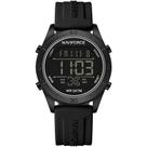 Relógio feminino esportivo tela Lcd digital pulseira silicone impermeavel 3atm