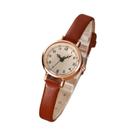 Relógio Feminino Estudantil Elegante Estilo Retrô Simples Relógio De Pulso Quartz