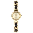 Relógio Feminino Euro Eu2035ZBK-5D Analógico Pulseira Metal Couro Chains Dourado Relógio Feminino Euro Eu2035ZBK-5D Analógico Pulseira Metal Couro Chains Dourado