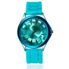 Relógio Feminino Fashion Pulseira Silicone Analógico Quartzo