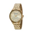 Relógio Feminino Glitter Dourado Mondaine