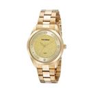Relógio Feminino Glitter Dourado - Mondaine