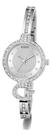 Relógio Feminino Guess Giselle Gw0929l1 Prata Bracelete Fino - Prateado - Prateado - Galactic Silver