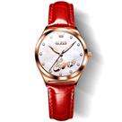 Relógio Feminino Intense com Strass de Quartzo Impermeável 30M