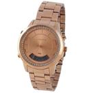 Relógio Feminino Lince Dual Time Rose LAR4640L