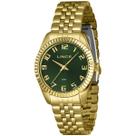 Relógio Feminino Lince Original LRGJ176L36E2KX Pulseira Metal Dourado