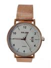 Relógio Feminino Luxo Fashion Aço Calendário Com Estojo Relógio Feminino Luxo Fashion Aço Calendário Com Estojo