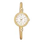 Relógio Feminino Mini Dourado Analógico Pulseira Ajustável