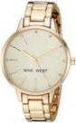 Relógio Feminino Nine West com Detalhes em Cristal Dourado
