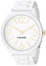 Relógio Feminino Nine West NW/1678WTWT - Branco Emborrachado