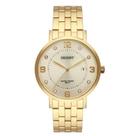 Relogio Feminino Orient Dourado Com Cristais Referência:FGSS1165-C2KX