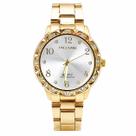 Relógio Feminino Pallyjane Dourado Elegante Quartz Casual Social