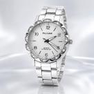 Relógio Feminino Pallyjane Prateado Luxo Aço Inoxidável Relógio Feminino Pallyjane Prateado Luxo Aço Inoxidável