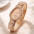Relógio Feminino Pequeno Maldivas Rose Cravejado 38mm