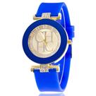 Relógio Feminino Pulseira Silicone Fashion Estojo