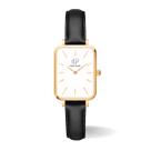Relógio Feminino Quadrado Dourado Delicado Casual New Port