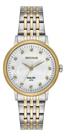 Relógio Feminino Seculus Bicolor Madreperola Cristais 36mm Prateado Dourado Creme Relógio Feminino Seculus Bicolor Madreperola Cristais 36mm Prateado Dourado Creme