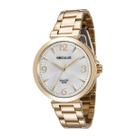 Relógio Feminino Seculus Long Life Dourado 50M 28818Lpsvda1