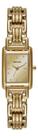 Relógio Feminino Seculus Quadrado Dourado Mini Joia 77329lps Dourado Dourado Dourado