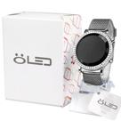 relógio feminino silicone strass leve ajustavel envio 24h
