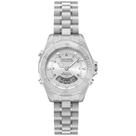 Relógio Feminino Skydiver WGB212AC-1K Ana Digi Pulseira de Aço Prata Pequeno Technos