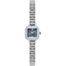 Relógio Feminino Technos 1042AG Quadrado Mini Petit Prateado Cor:Azul Relógio Feminino Technos 1042AG Quadrado Mini Petit Prateado Cor:Azul