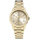 Relógio Feminino Technos Dourado Aço Inox Analógico 2035MFTS4X Resistente 5ATM Relógio Feminino Technos Dourado Aço Inox Analógico 2035MFTS4X Resistente 5ATM