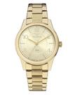 Relogio Feminino Technos dourado pequeno classico a prova dagua inox 2035MNIS/4X