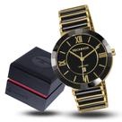 Relógio Feminino Technos Preto Cerâmica Safira Original NF Relógio Feminino Technos Preto Cerâmica Safira Original NF