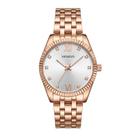 Relógio Feminino Vinanzi Oslo Versátil em Aço Inox, Resistente à Água, Analógico, Quartzo, Acompanha Pulseira e Caixa de Brinde