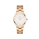 Relógio Feminino Windsor Gold Elegante Pulseira em Aço Inox, Design Minimalista