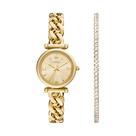 Relógio Fossil Carlie Mini ES5329 em aço inoxidável para mulheres