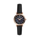 Relógio Fossil Carlie Mini Quartz, ouro rosa, caixa de 28 mm