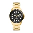 Relógio Fossil Masculino Blue Dourado - FS6035/1DN Relógio Fossil Masculino Blue Dourado - FS6035/1DN