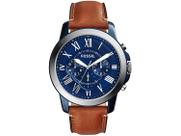 Relógio Fossil Masculino Grant Azul - FS5151/0AN