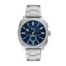Relógio Fossil Masculino Machine Prata - FS6096/1AN