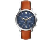 Relógio Fossil Masculino Neutra Chrono Prata - FS5453/0MN