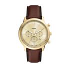 Relógio Fossil Masculino Neutra Dourado - FS6113/0DN