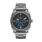 Relógio Fossil Men's Machine FS4931 Smoke Smoke Stainless Steel