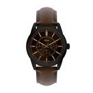 Relógio Fossil Pearson Multifuncional 42mm Couro Marrom