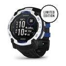 Relógio Garmin Instinct 3 Supernova Solar, Branco, Azul e Preto