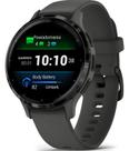 Relógio.Garmin.Venu 3s Caixa de 41mm Grafite Pulseira Silicone Grafite 41mm