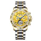 Relógio GLENAW GLENAW Mechanical Skeleton para homens 30m à prova d'água