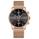 Relógio GOLDEN HOUR Fashion Sleek Minimalist para homens Relógio GOLDEN HOUR Fashion Sleek Minimalist para homens