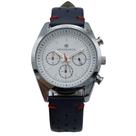 Relógio Grandarte Strong Sea pulseira em couro azul 40mm Relógio Grandarte Strong Sea pulseira em couro azul 40mm
