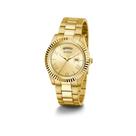 Relógio Guess Dourado Aço Inox Dia e Data Quartzo 5 ATM GW0265G2