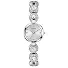 Relógio Guess Feminino Prata Cristais GW0757L1 Relógio Guess Feminino Prata Cristais GW0757L1